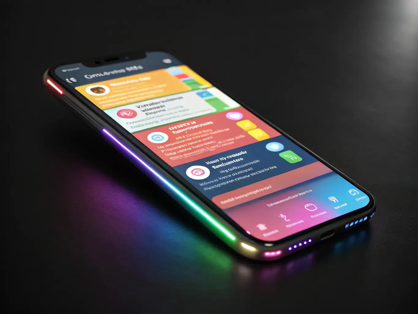 A smartphone displaying an alert notification, representing the automatic alert feature of Senior Call.